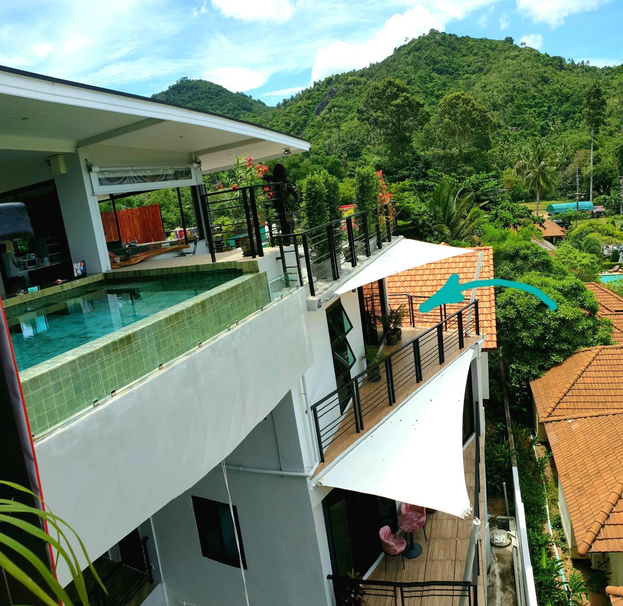 Penthouse Crystal Bay Apartments Ban Lamai Exterior photo