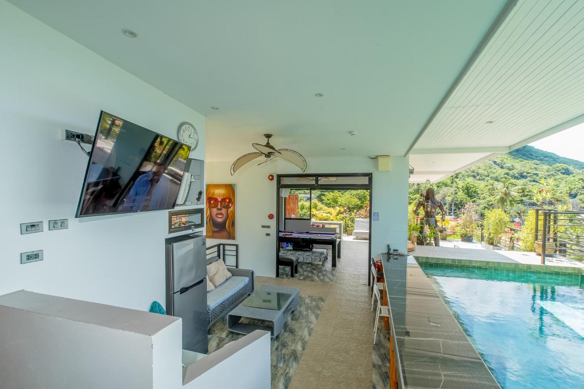 Penthouse Crystal Bay Apartments Ban Lamai Exterior photo
