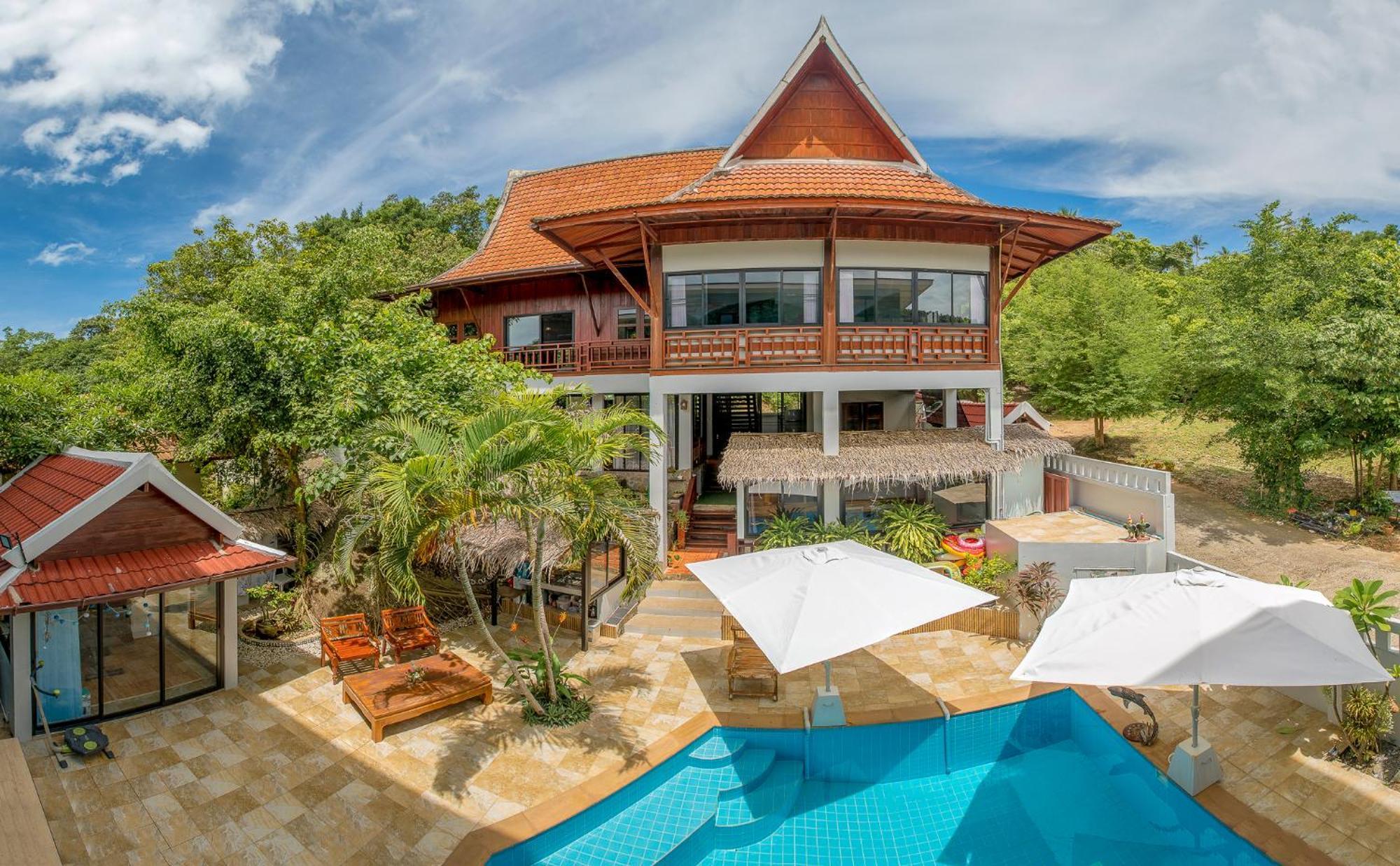 Penthouse Crystal Bay Apartments Ban Lamai Exterior photo