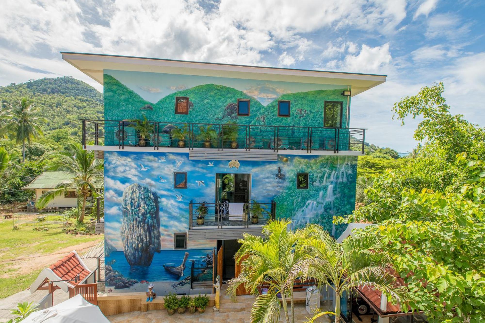 Penthouse Crystal Bay Apartments Ban Lamai Exterior photo