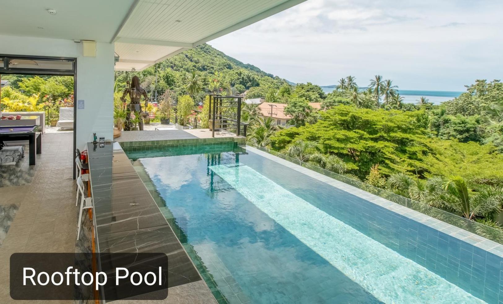 Penthouse Crystal Bay Apartments Ban Lamai Exterior photo