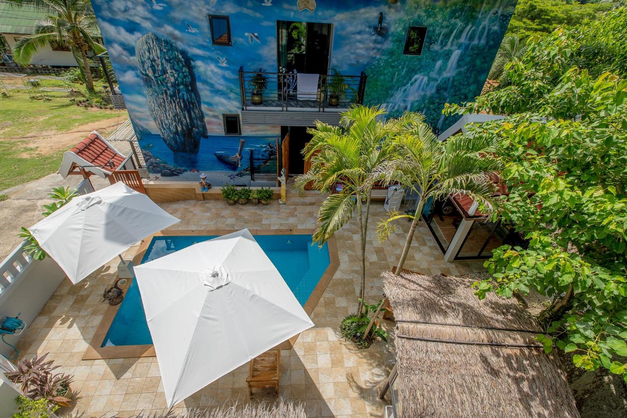 Penthouse Crystal Bay Apartments Ban Lamai Exterior photo