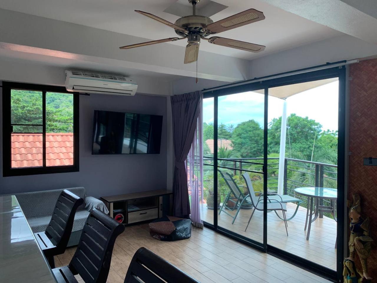 Penthouse Crystal Bay Apartments Ban Lamai Exterior photo