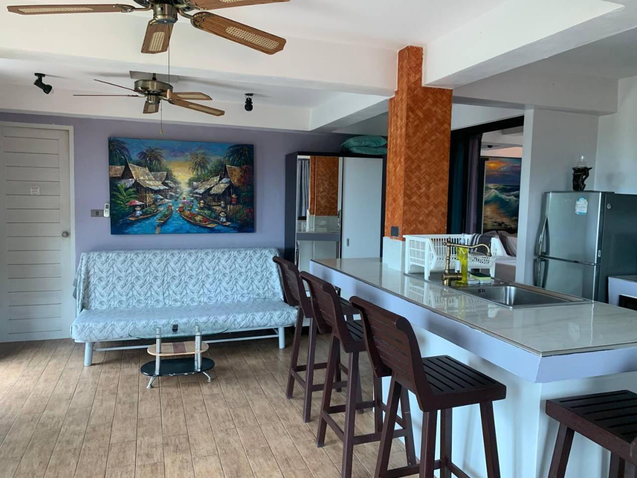 Penthouse Crystal Bay Apartments Ban Lamai Exterior photo
