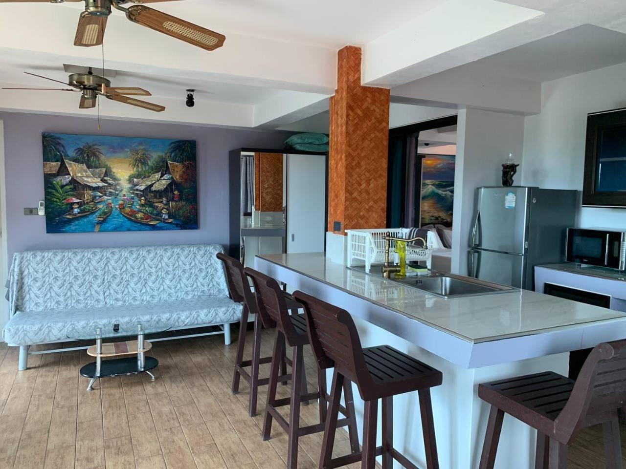 Penthouse Crystal Bay Apartments Ban Lamai Exterior photo