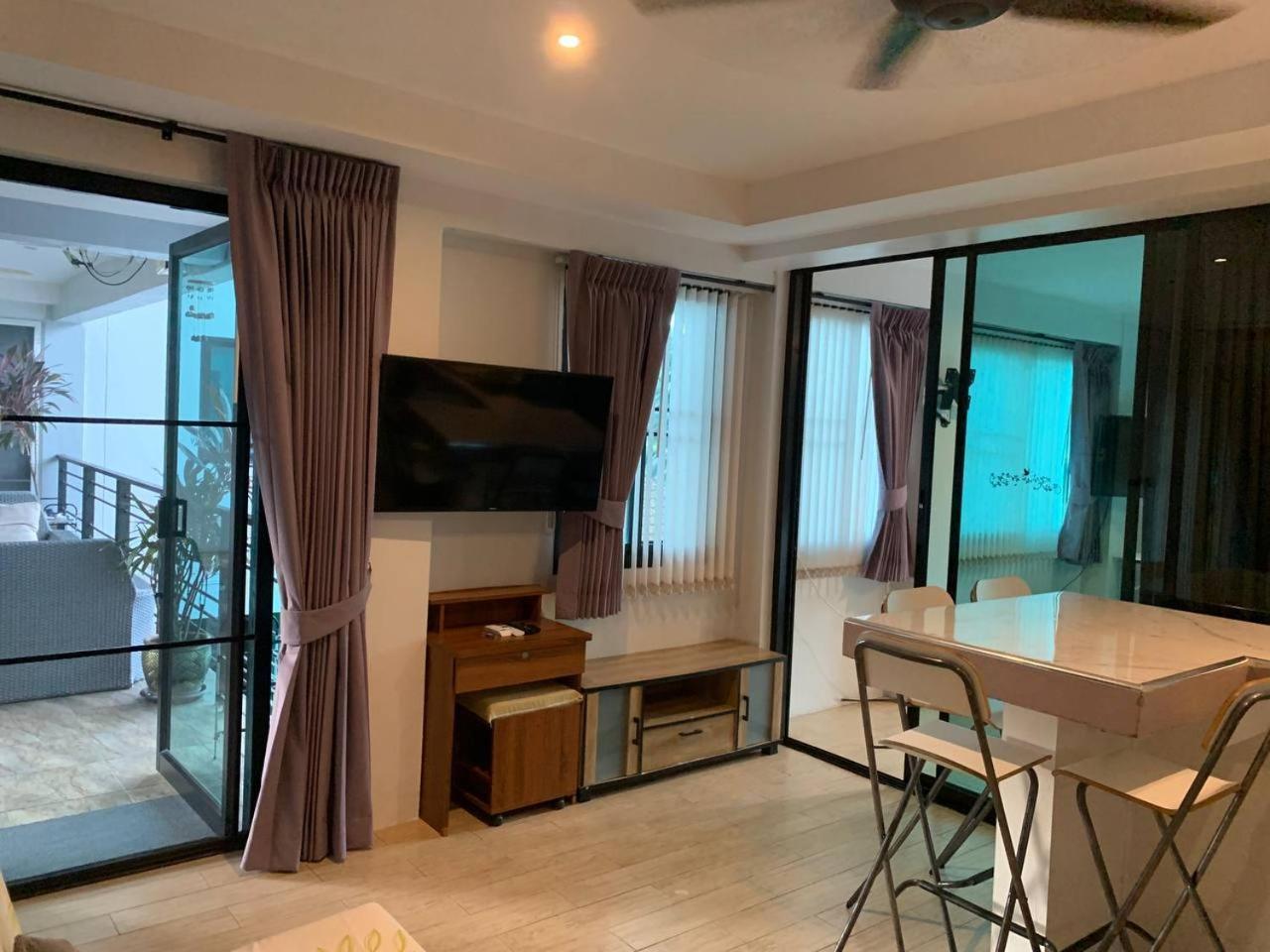 Penthouse Crystal Bay Apartments Ban Lamai Exterior photo