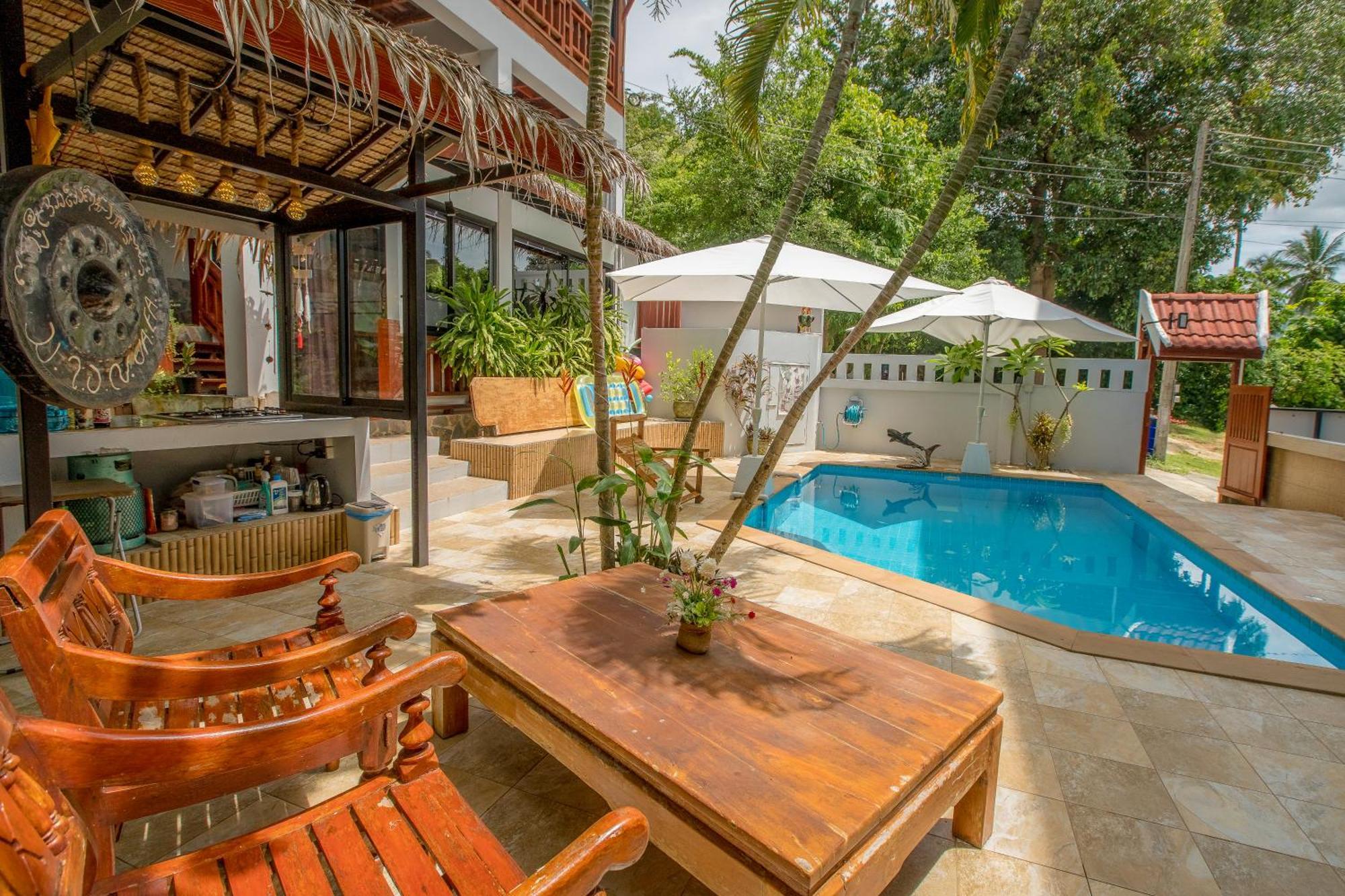 Penthouse Crystal Bay Apartments Ban Lamai Exterior photo